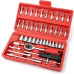 Kit de Ferramentas 46 Peças com Maleta Reforçada