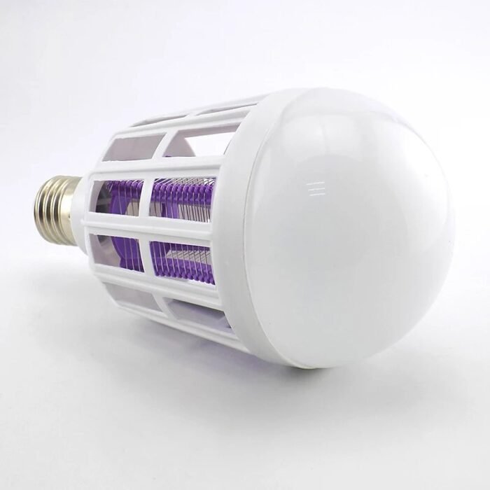 Lâmpada UV LED 2 em 1 com Repelente de Mosquitos