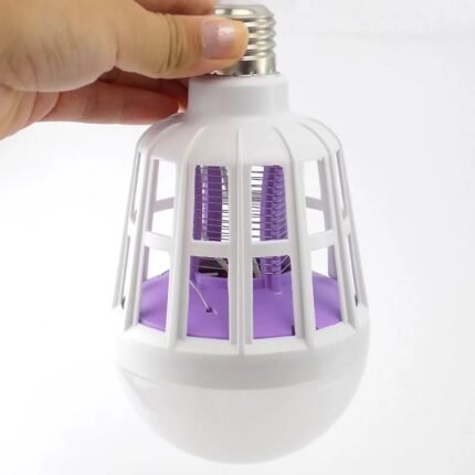 Lâmpada UV LED 2 em 1 com Repelente de Mosquitos