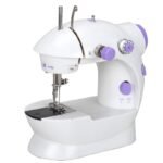 Mini Máquina Costura Elétrica Portátil com Mesa