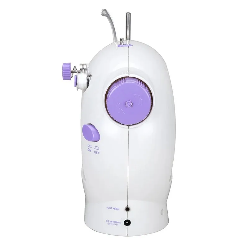 Mini Máquina Costura Elétrica Portátil com Mesa