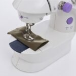 Mini Máquina Costura Elétrica Portátil com Mesa
