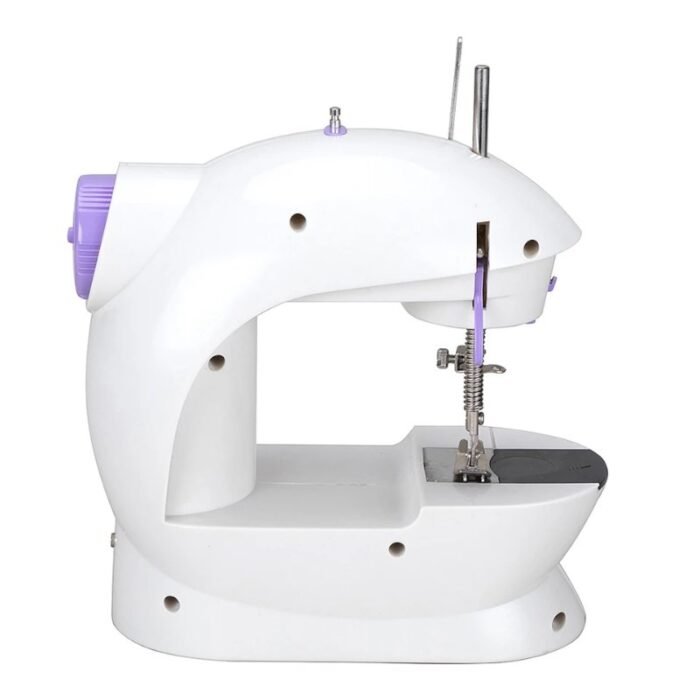 Mini Máquina Costura Elétrica Portátil com Mesa
