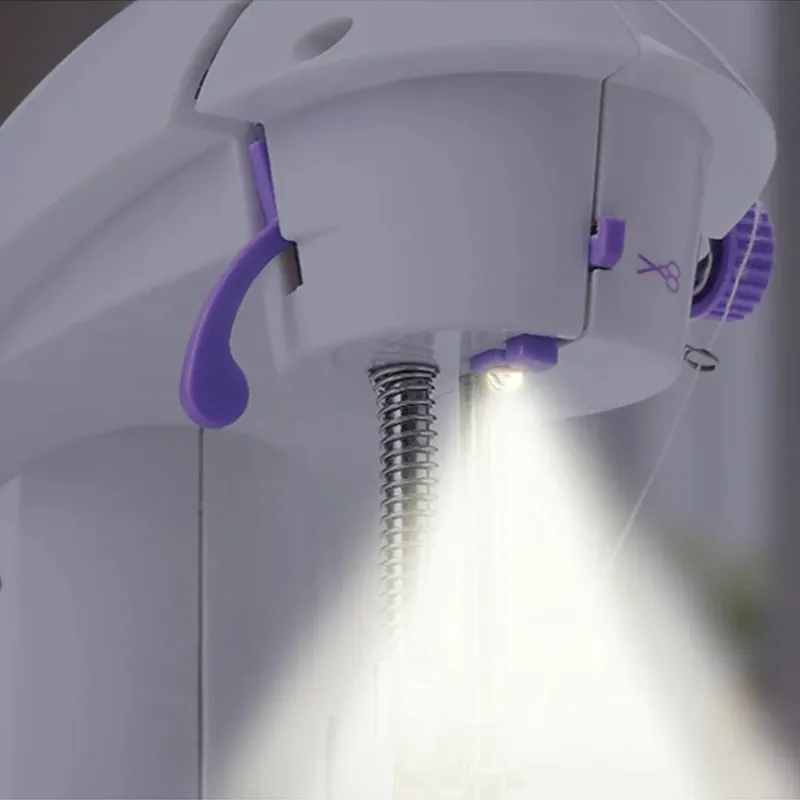 Mini Máquina Costura Elétrica Portátil com Mesa