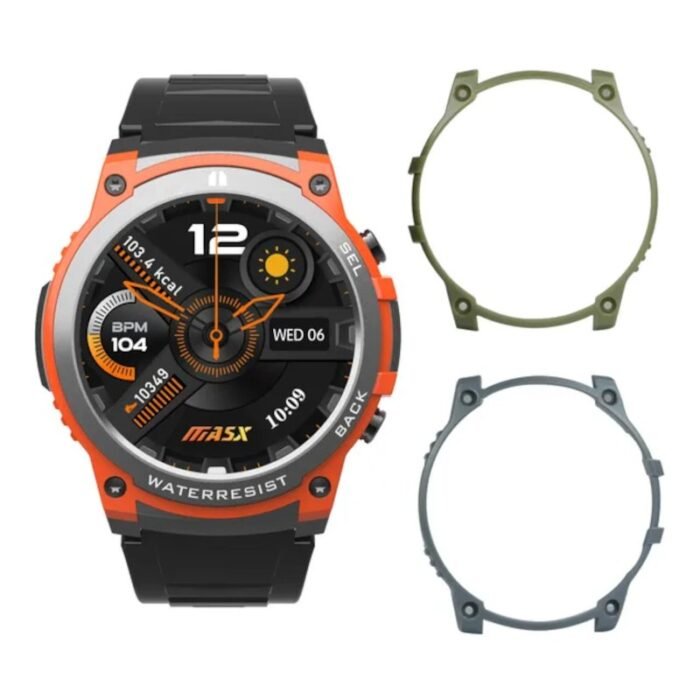 Smartwatch Redondo Resistente com Bateria Longa