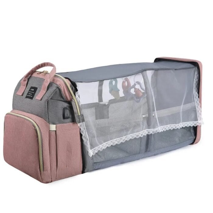 Mochila Maternidade com Berço e Trocador