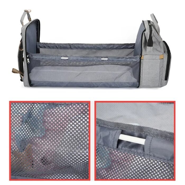 Mochila Maternidade com Berço e Trocador