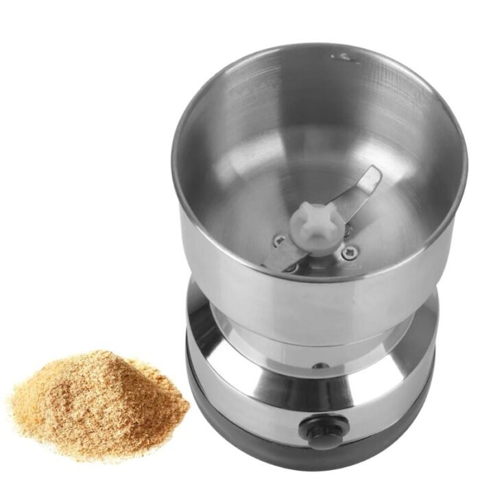 Moedor de Café Elétrico Inox para Grãos Portátil