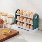 Organizador Retrátil de Ovos para Geladeira 30 Unidades