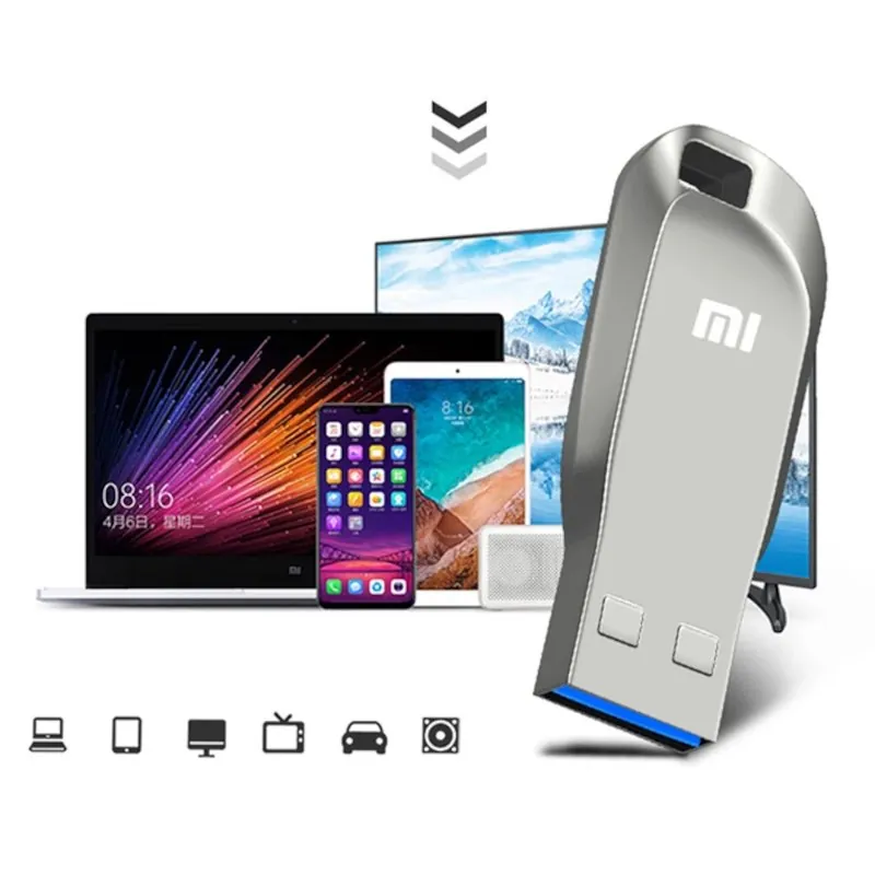 Pen Drive Xiaomi 64GB USB 3.0 Tipo C compatível com Celular