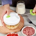 Processador Manual de Alimentos e Temperos