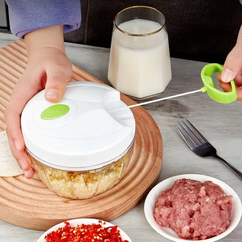 Processador Manual de Alimentos e Temperos