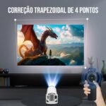 Projetor Portátil Magcubic Pro 4K com Wi-Fi e Android