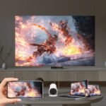 Projetor Portátil Magcubic Pro 4K com Wi-Fi e Android