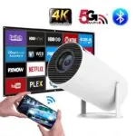 Projetor Portátil Magcubic Pro 4K com Wi-Fi e Android