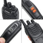 Kit Rádio Comunicador Profissional Baofeng com 2 Unidades