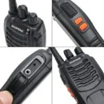 Kit Rádio Comunicador Profissional Baofeng com 2 Unidades