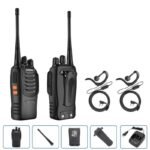 Kit Rádio Comunicador Profissional Baofeng com 2 Unidades