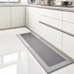 Tapete para Cozinha Antiderrapante Absorvente Emborrachado