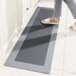 Tapete para Cozinha Antiderrapante Absorvente Emborrachado
