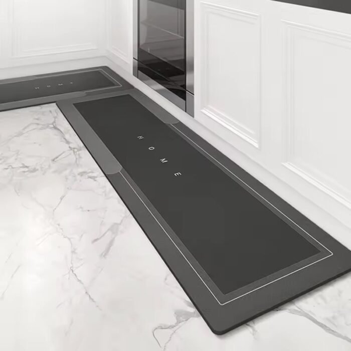 Tapete para Cozinha Antiderrapante Absorvente Emborrachado