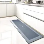 Tapete para Cozinha Antiderrapante Absorvente Emborrachado