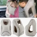 Travesseiro Inflável Ergonômico para Viagem