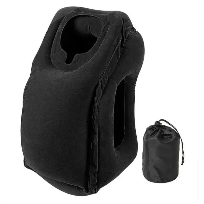 Travesseiro Inflável Ergonômico para Viagem