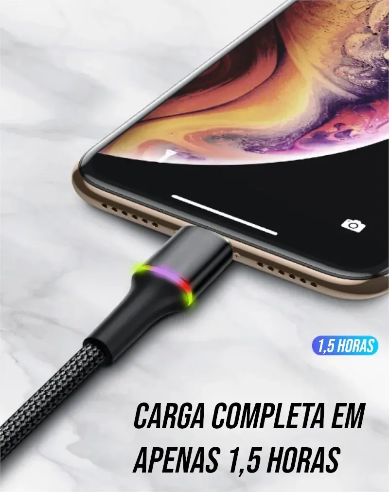 Cabo Reforçado USB para iPhone