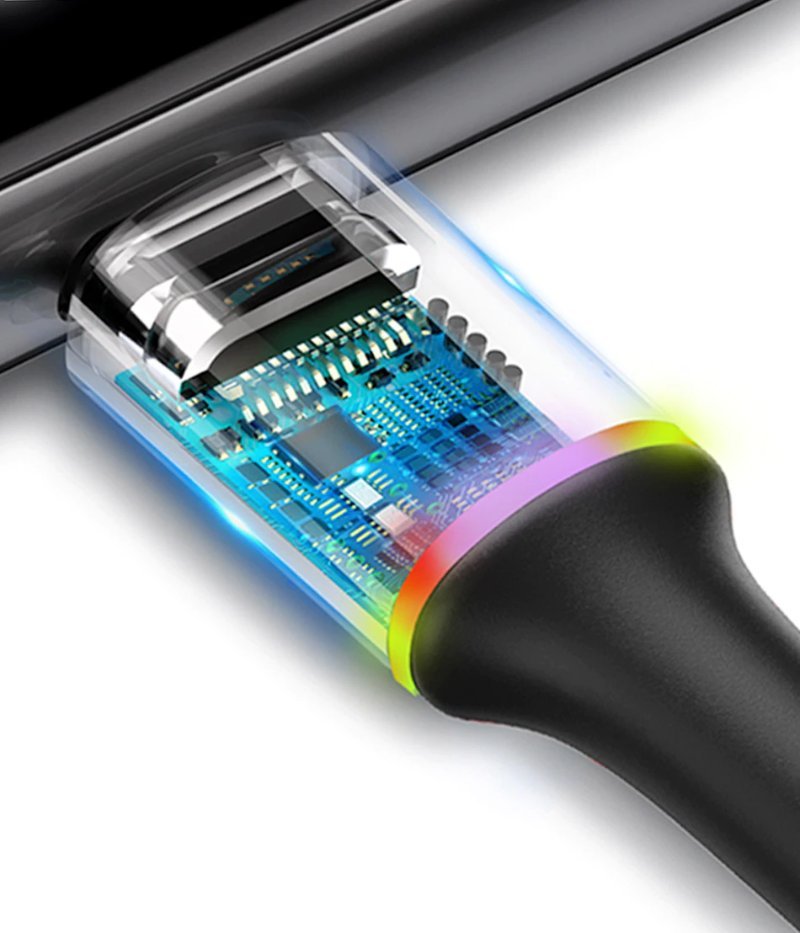 Cabo Reforçado USB para iPhone com 3 Metros