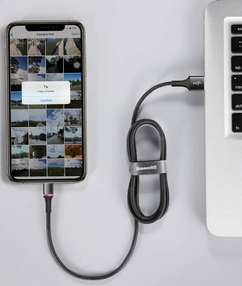 Cabo Reforçado USB para iPhone