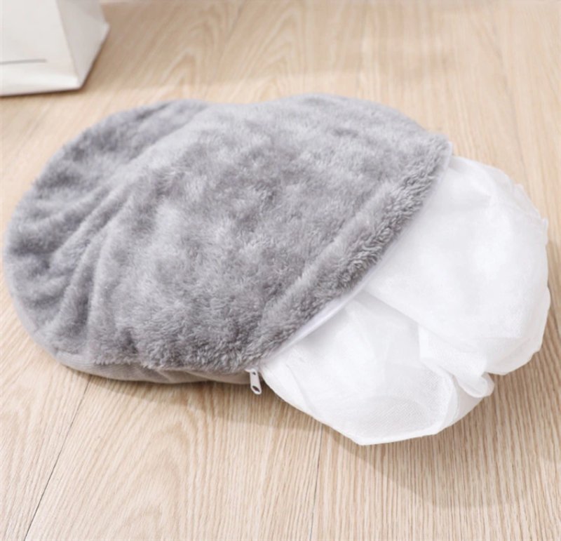 Cama Iglu Toca 2 em 1 para Gatos e Cães Pequenos