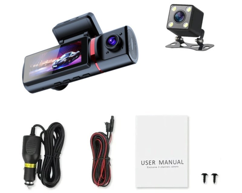 Câmera Veicular Interna Full HD Wi-Fi para Carro