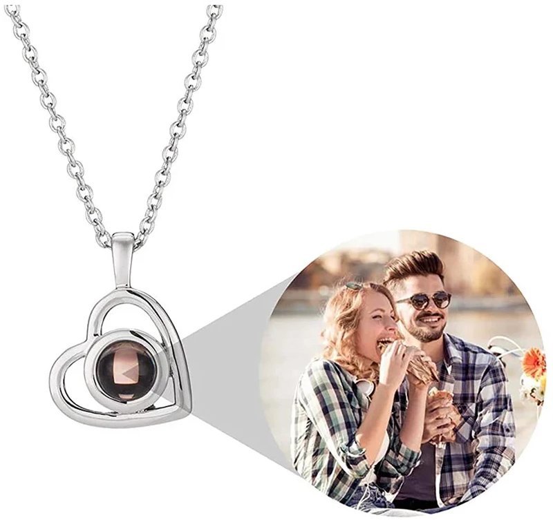 Colar Relicário com Foto Personalizada para Presentes