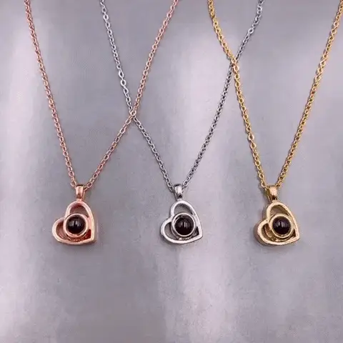 Colar Relicário com Foto Personalizada para Presentes