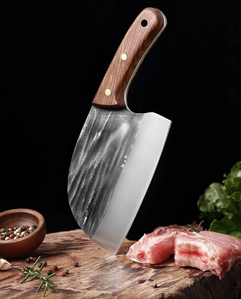 Cutelo Profissional de Cozinha em Aço Manganês