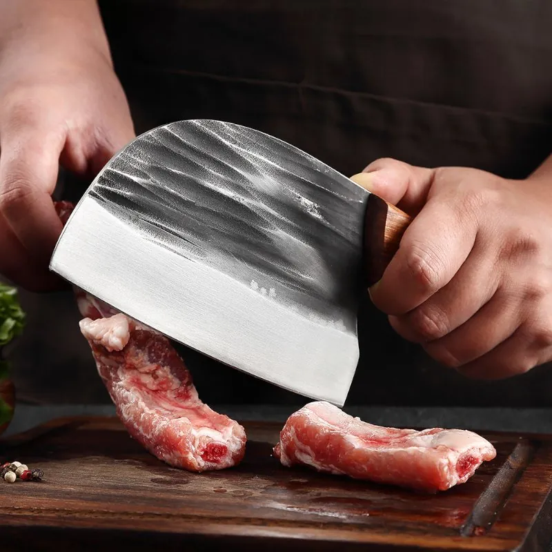 Cutelo Profissional de Cozinha em Aço Manganês