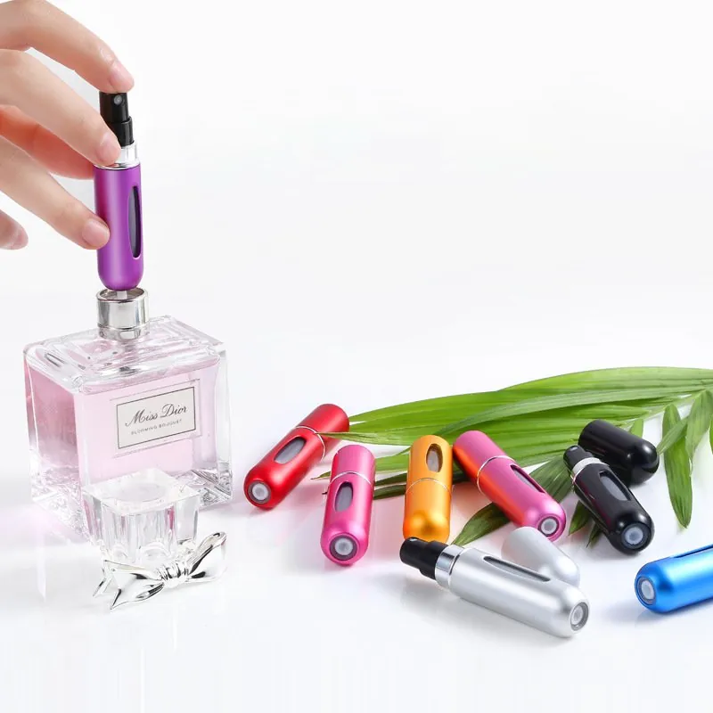Frasco de Perfume Portátil Recarregável 5ml