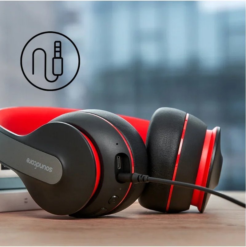 Headphone Bluetooth com Graves Potentes e 60h de Bateria