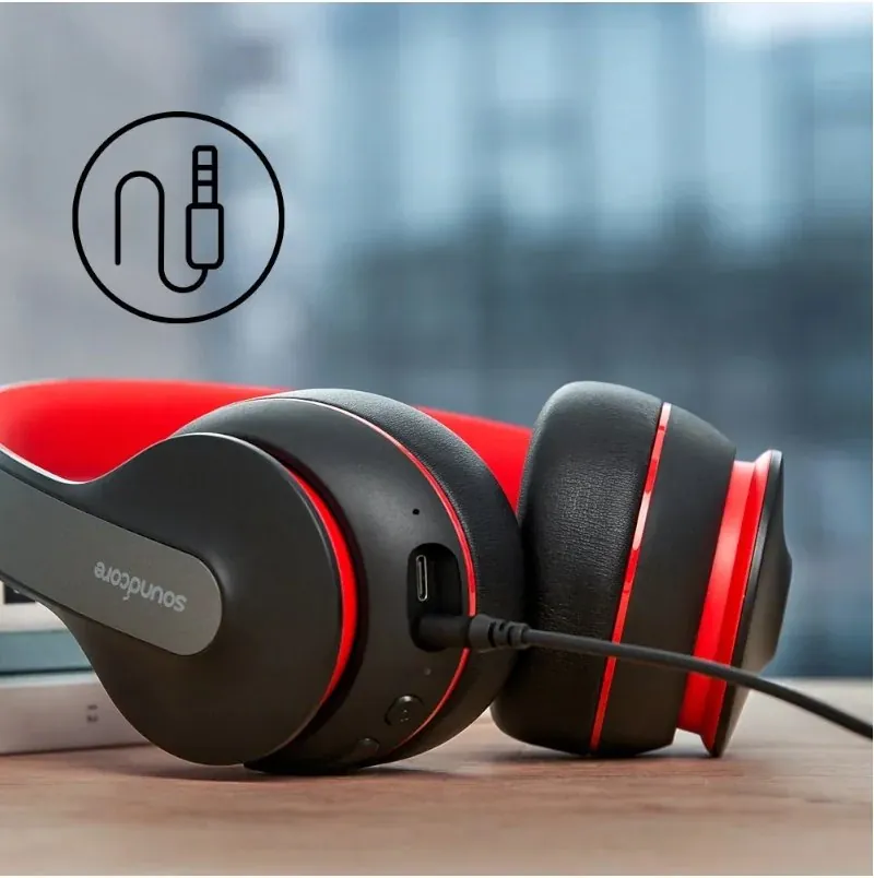 Headphone Bluetooth com Graves Potentes e 60h de Bateria