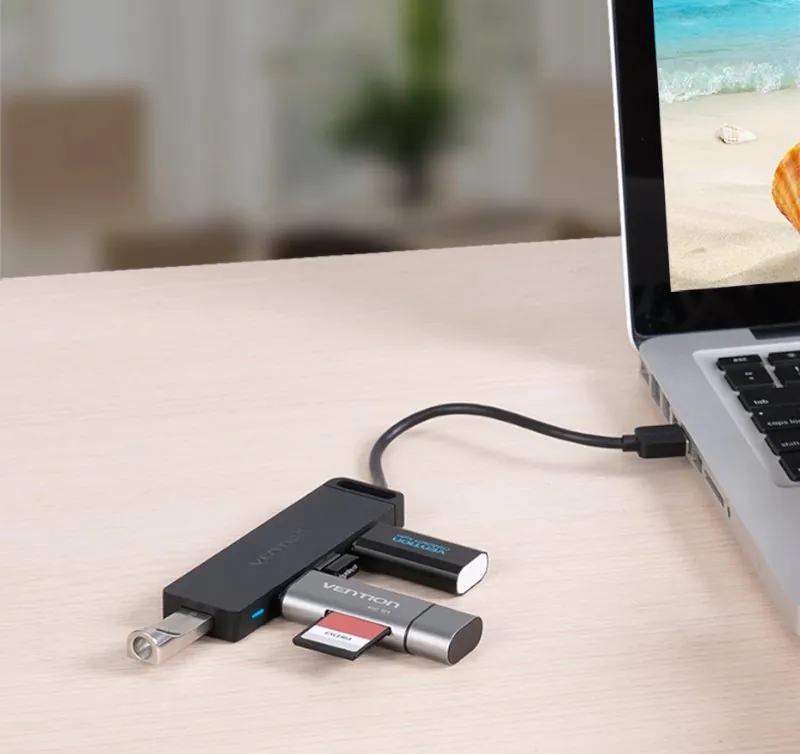 Hub USB 3.0 com 4 Portas para Notebook e PC