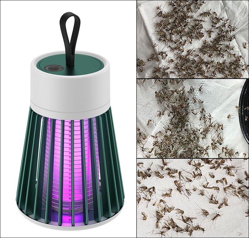 Luminária Mata Mosquito UV Portátil com USB