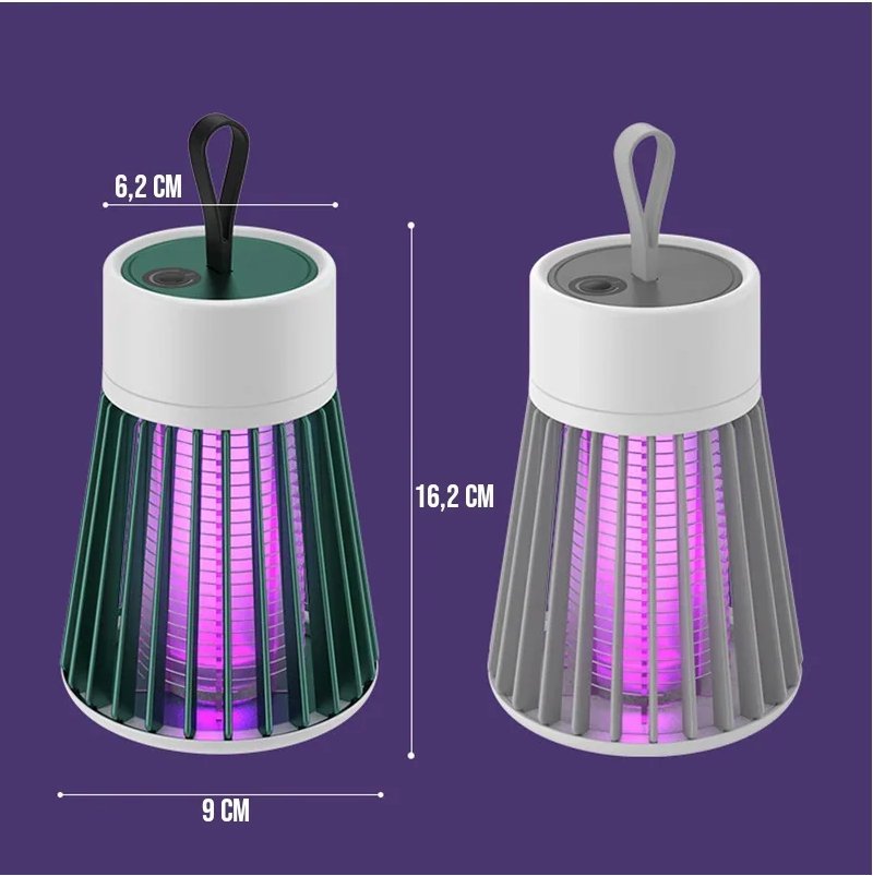 Luminária Mata Mosquito UV Portátil com USB