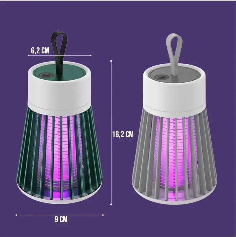 Luminária Mata Mosquito UV Portátil com USB