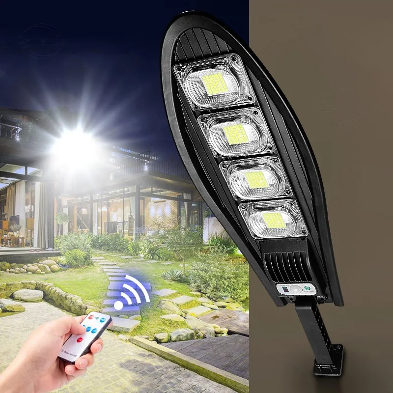 Refletor Solar de LED 500W com Sensor e Controle