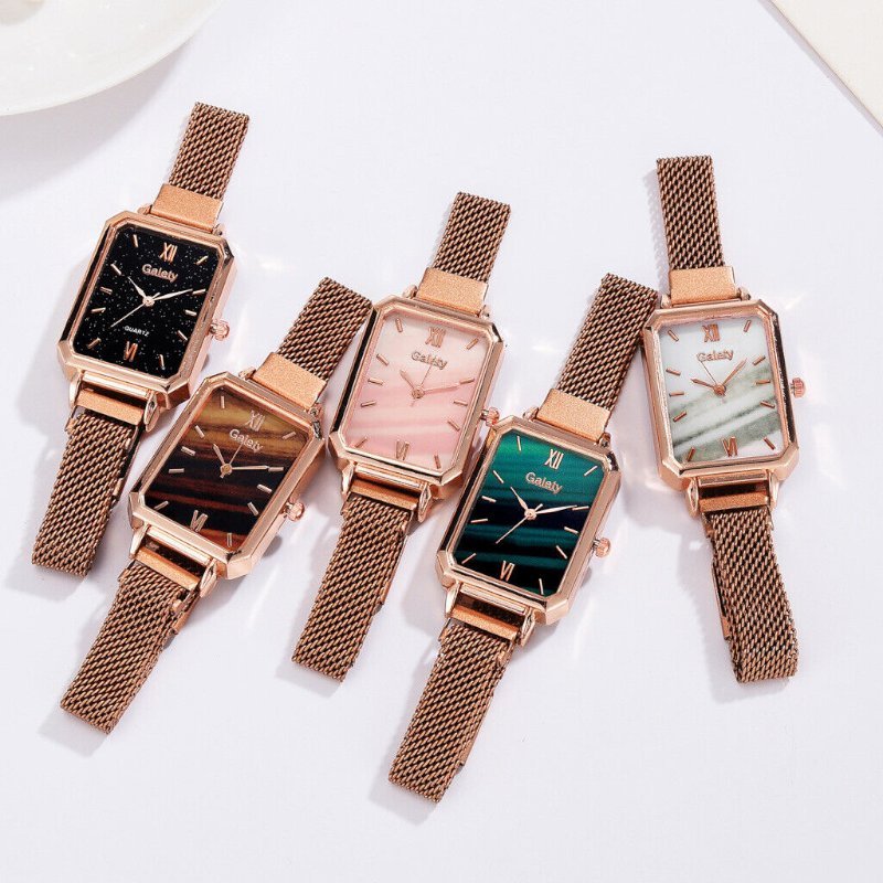 Relógio Feminino Elegante com Pulseira de Quartzo