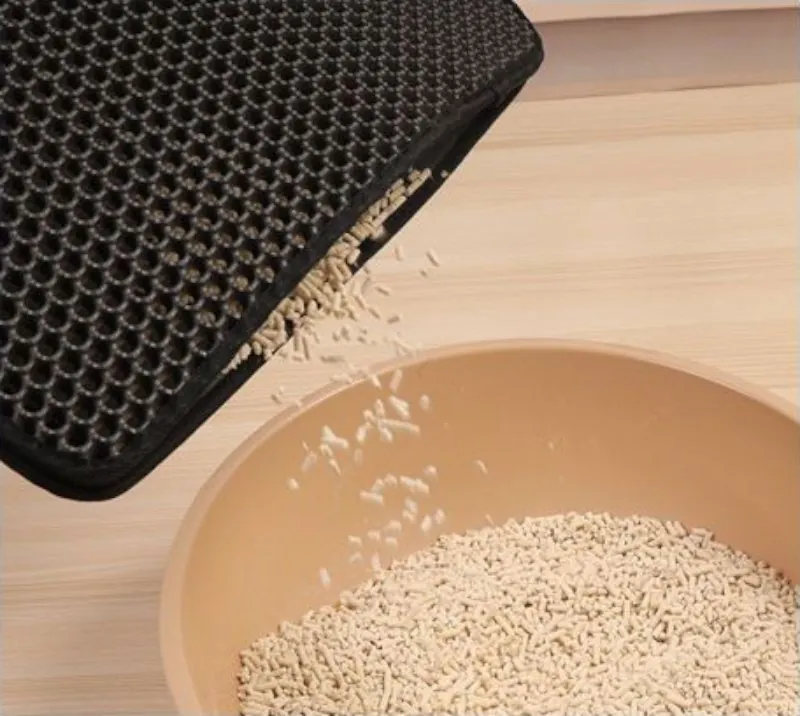 Tapete Higiênico Coletor de Areia para Gatos