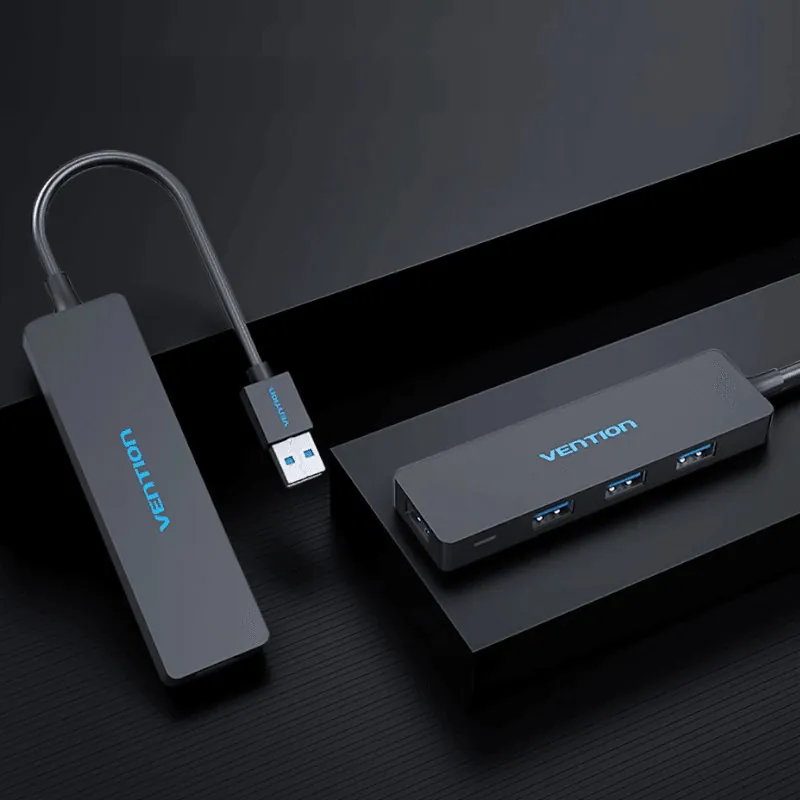 Hub USB 3.0 com 4 Portas para Notebook e PC