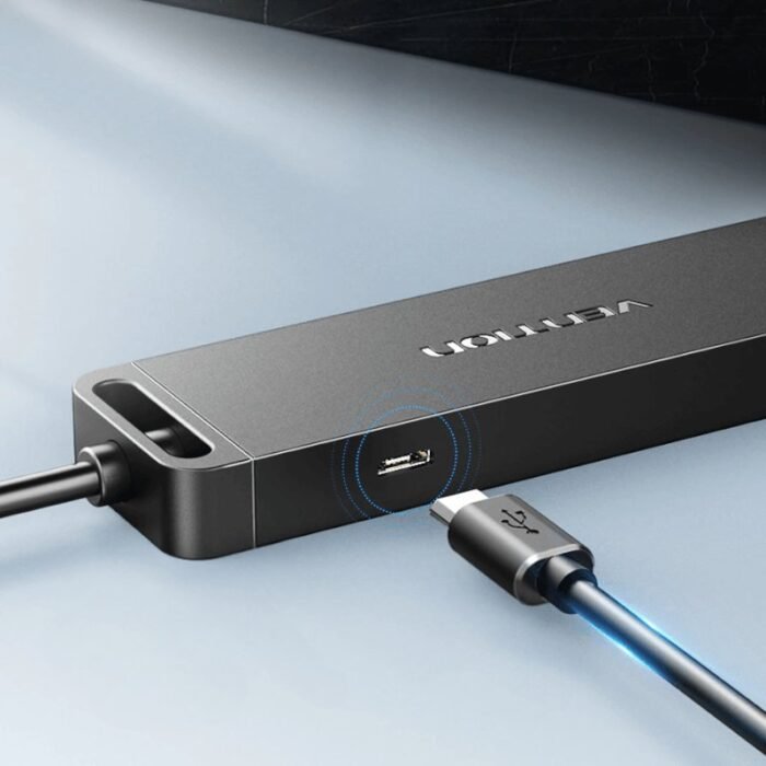 Hub USB 3.0 com 4 Portas para Notebook e PC