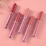 Kit de Batom Líquido Matte com 6 Cores Sortidas